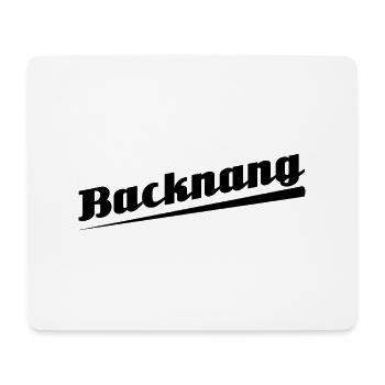 Backnang - Textdesign mit Stadtnamen - Mousepad (Querformat) - Weiß - Vorne