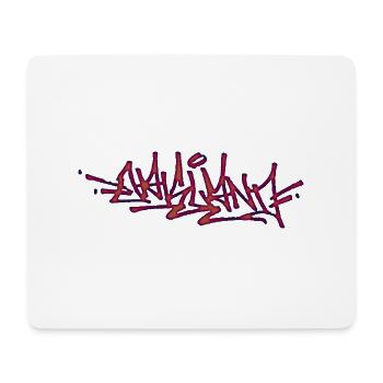 Oakland Graffiti Tag Handstyle - Mousepad (Querformat) - Weiß - Vorne