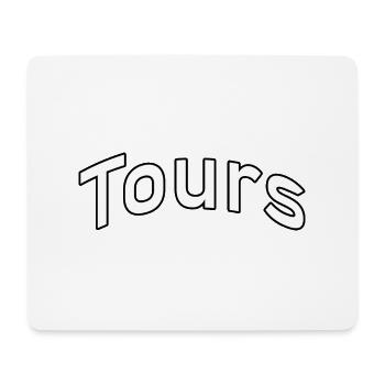 Tours - Mouse Pad (horizontal) - white - Front