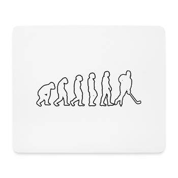Cadeau de sports d’hiver de l’équipe de hockey sur glace - Tapis de souris (format paysage) - blanc - Devant