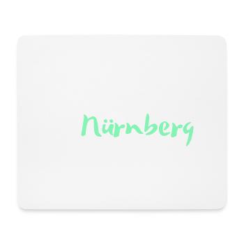 Verliebt in Nürnberg - Mousepad (Querformat) - Weiß - Vorne