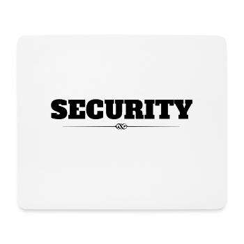 Security - Mouse Pad (horizontal) - white - Front