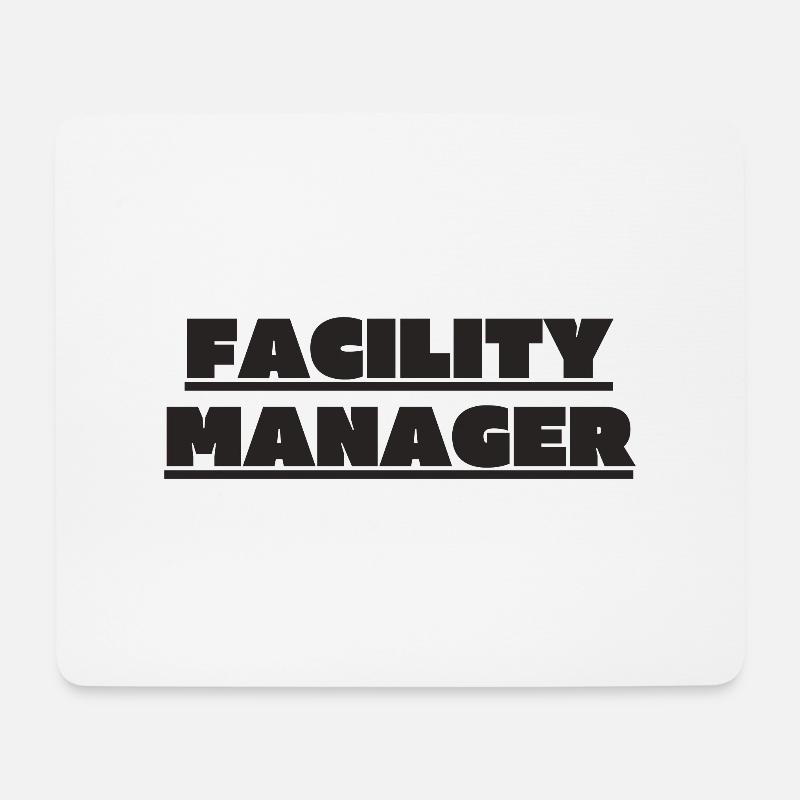 Facility Manager Haustechniker Hausmeister - Mousepad (Querformat) - Weiß