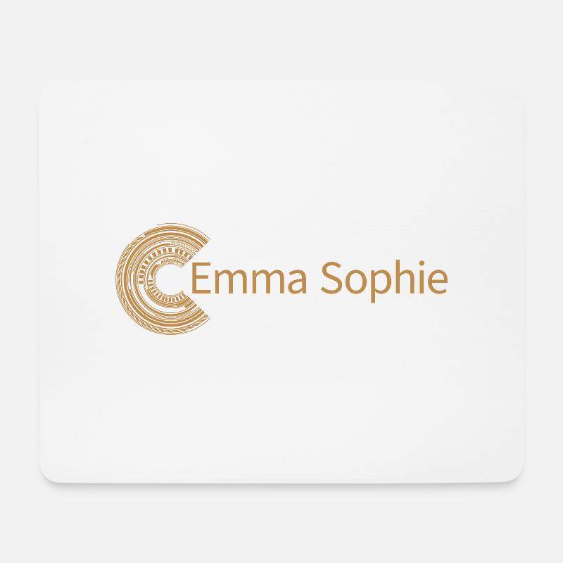 Für Emma Sophie - Mousepad (Querformat) - Weiß