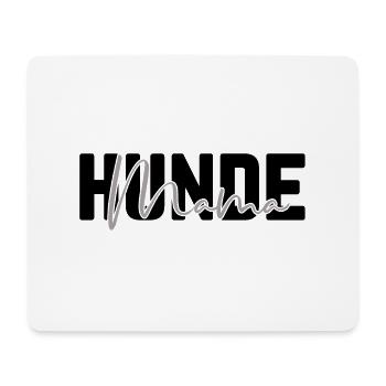Hundemama - Mousepad (Querformat) - Weiß - Vorne