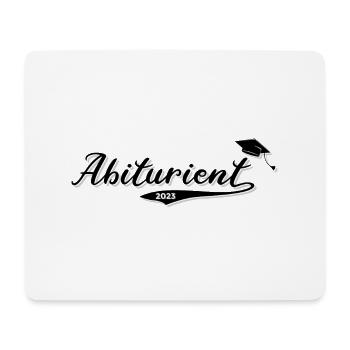 Abiturient Abi 2023 Abitur Abschlussklasse - Mousepad (Querformat) - Weiß - Vorne