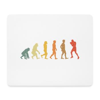 Boxen Evolution vintage retro - Mousepad (Querformat) - Weiß - Vorne
