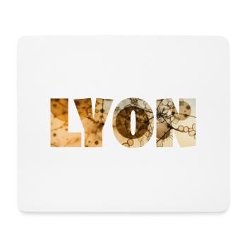 LYON COLORFUL - Mouse Pad (horizontal) - white - Front