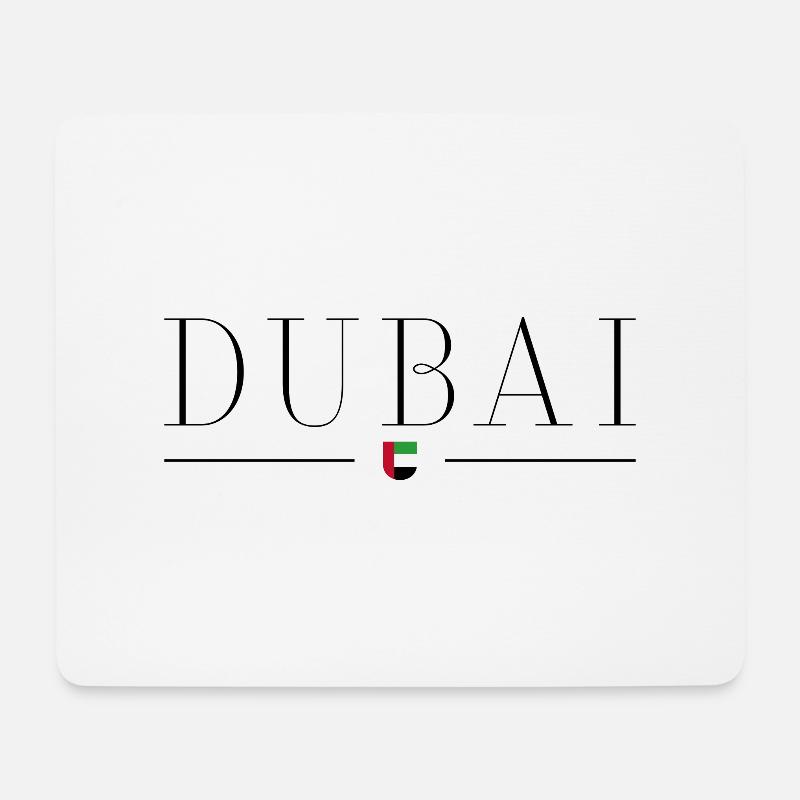 Ich liebe Dubai - Mousepad (Querformat) - Weiß