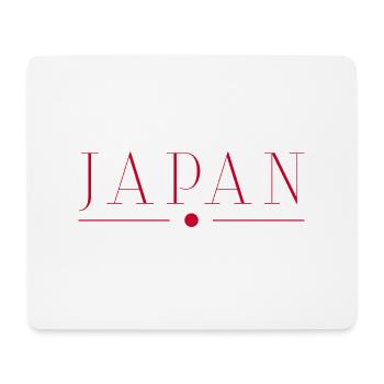 I love Japan - Mouse Pad (horizontal) - white - Front