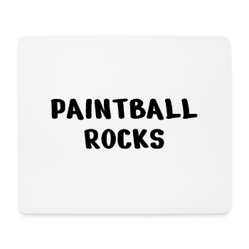 Paintball Airsoft - Mouse Pad (horizontal) - white - Front