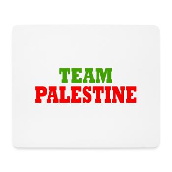 Team palestine - Tapis de souris (format paysage) - blanc - Devant