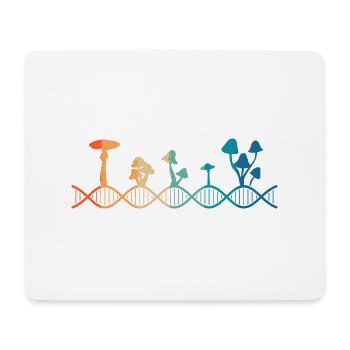 Le champignon est dans mon ADN - Tapis de souris (format paysage) - blanc - Devant