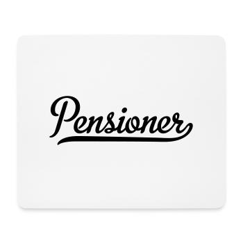 Pensioner - Mouse Pad (horizontal) - white - Front