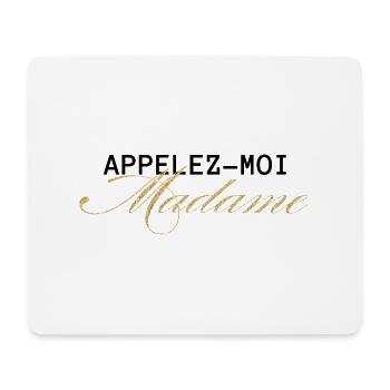 Nennen Sie mich Mrs. Gold - Zukünftige Braut - Mousepad (Querformat) - Weiß - Vorne