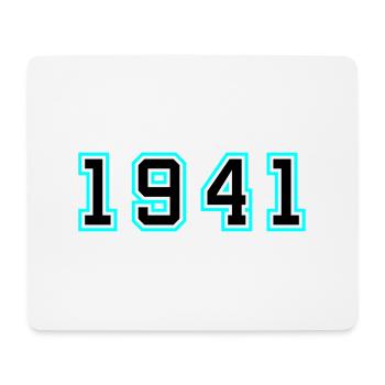 1941 Year Birthday - Mouse Pad (horizontal) - white - Front