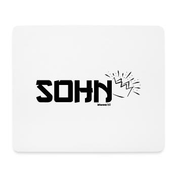 Sohn (Kind Gottes) - Mousepad (Querformat) - Weiß - Vorne
