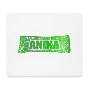 Geschenk für Anika - Mousepad (Querformat) - Weiß - Vorne