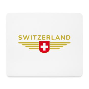 J’adore la Suisse - Tapis de souris (format paysage) - blanc - Devant