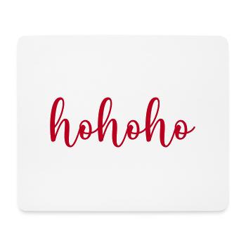 hohoho - Mouse Pad (horizontal) - white - Front