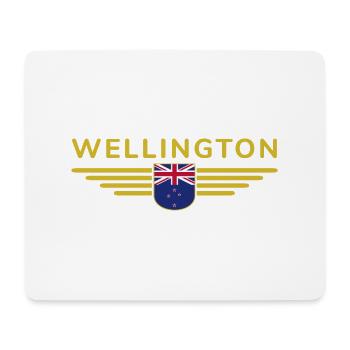 T-shirt Wellington pour les fans néo-zélandais - Tapis de souris (format paysage) - blanc - Devant