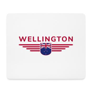 T-shirt Wellington pour les fans néo-zélandais - Tapis de souris (format paysage) - blanc - Devant