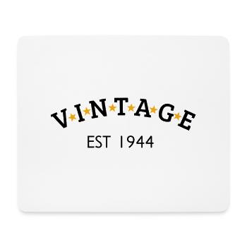 Jahrgang ist 1944 - Mousepad (Querformat) - Weiß - Vorne