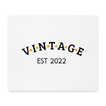 Jahrgang ist 2022 - Mousepad (Querformat) - Weiß - Vorne