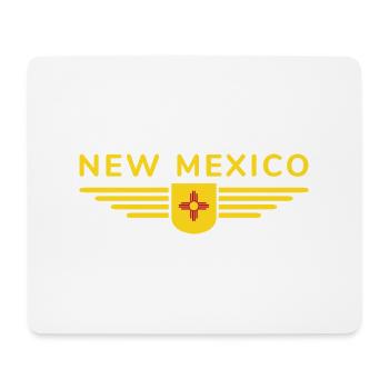 T-shirt de supporter du Nouveau-Mexique – un incontournable pour les fans ! - Tapis de souris (format paysage) - blanc - Devant