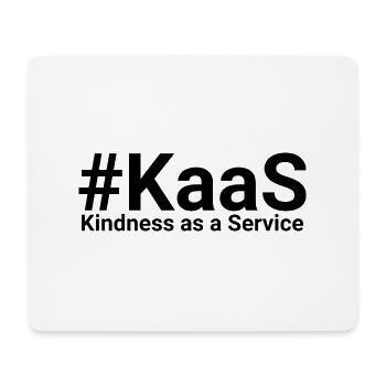 Kindness as a Service SaaS - Mousepad (Querformat) - Weiß - Vorne