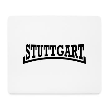 Stuttgart - Mousepad (Querformat) - Weiß - Vorne