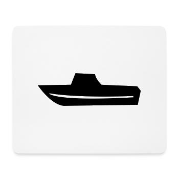 Motorboat Fishing boat Boat Captain - Mouse Pad (horizontal) - white - Front