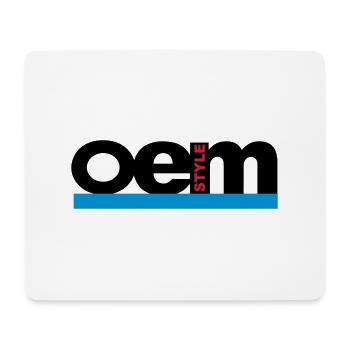 OEM Style - Mousepad (Querformat) - Weiß - Vorne