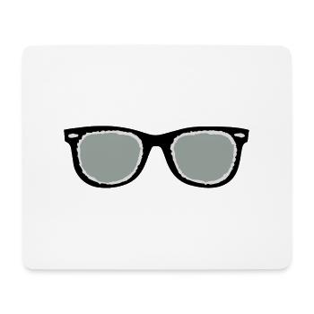 Do More Glasses - Mouse Pad (horizontal) - white - Front