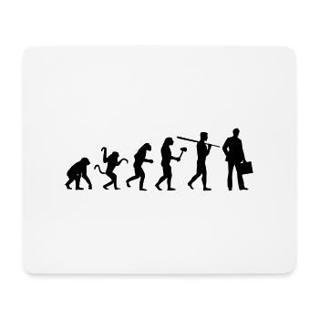 BUSINESS EVOLUTION! - Mouse Pad (horizontal) - white - Front