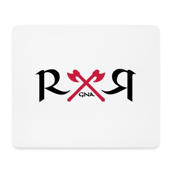 Ragnar_2 - Mousepad (Querformat) - Weiß - Vorne