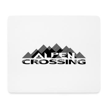 AlpenCrossing 1C - Mousepad (Querformat) - Weiß - Vorne
