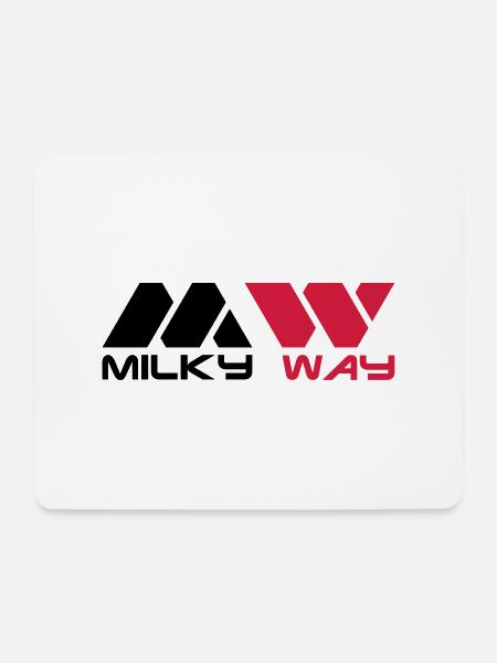 Milky Way__V001 - Mousepad (Querformat) - Weiß
