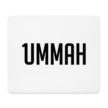 1ummah BLK - Mouse Pad (horizontal) - white - Front