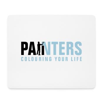 painters_062012_a_2c - Mouse Pad (horizontal) - white - Front