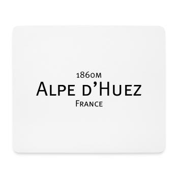 alpe d huez - Mousepad (Querformat) - Weiß - Vorne