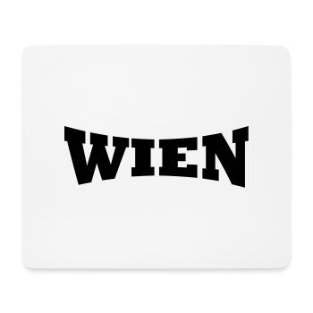 Vienne logo - Tapis de souris (format paysage) - blanc - Devant