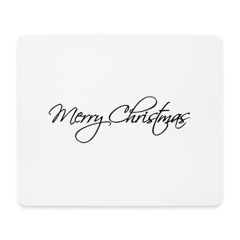 Joyeux noël noël joyeux père noël s - Tapis de souris (format paysage) - blanc - Devant
