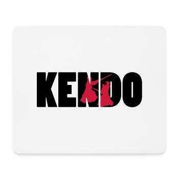 Kendo ! - Mouse Pad (horizontal) - white - Front