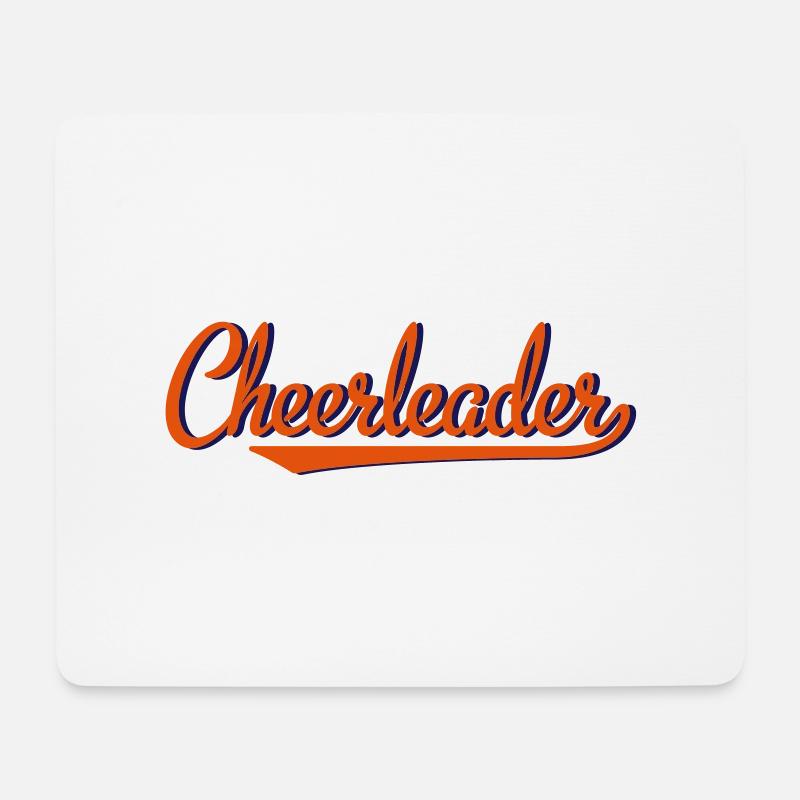 Cheerleader - Mousepad (Querformat) - Weiß