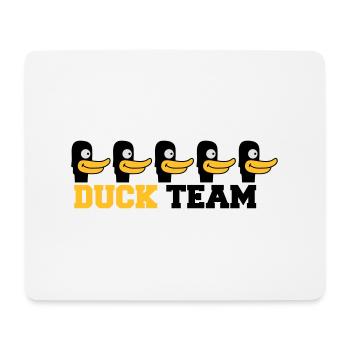 Duck Team - Mousepad (Querformat) - Weiß - Vorne
