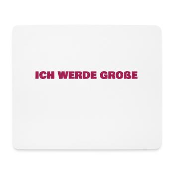 Schwangerschaft Spruch Große Schwester Geschenk - Mousepad (Querformat) - Weiß - Vorne
