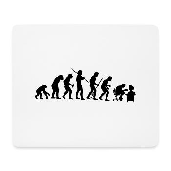 Evolution - Mouse Pad (horizontal) - white - Front