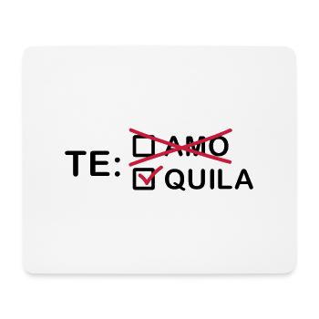 te_amo_quila_2_f2 - Mousepad (Querformat) - Weiß - Vorne