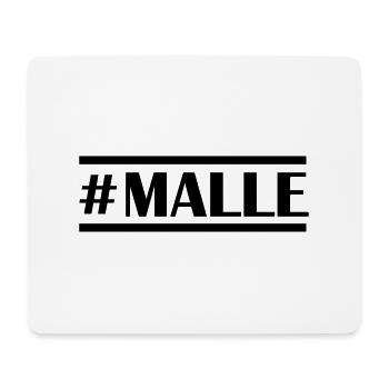 malle_01 - Mousepad (Querformat) - Weiß - Vorne